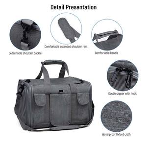 Orijinal ev açık seyahat <span class=keywords><strong>Pet</strong></span> taşıyıcılar için yumuşak taraflı büyük tek omuz köpek çanta kedi taşıyıcı gizlilik koruma - Product Image 5