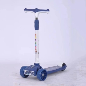 Çocuklar için alüminyum plastik <span class=keywords><strong>Mini</strong></span> <span class=keywords><strong>Scooter</strong></span> katlanabilir çocuk oyuncağı dört PU tekerlekler açık kullanım itmeli kaydırak yolcu denge bisikletleri - Product Image 1