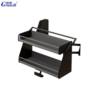 Cestello Estraibile Saliscendi <span class=keywords><strong>per</strong></span> Dispensa da Cucina, <span class=keywords><strong>in</strong></span> <span class=keywords><strong>Ferro</strong></span> Verniciato a Polvere, con Chiusura Ammortizzata, <span class=keywords><strong>per</strong></span> Spezie - Product Image 1