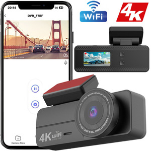 Xe Dash Máy Ảnh 4K Dash Cam Tầm Nhìn Ban Đêm Lái Xe Ghi Dashcam G-Cảm Biến Với Bãi Đậu Xe Monilor 24 Giờ Cho Xe Dash Cam - Product Image 4