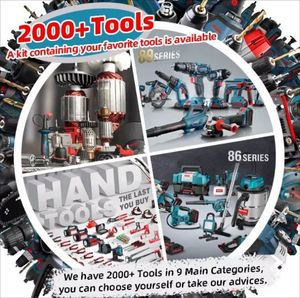 Taladro de martillo eléctrico inalámbrico de velocidad Variable de 110V-220V, taladro giratorio de potencia de grado DIY para demolición, uso Industrial, martillo Jack - Product Image 5