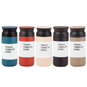 350ml & 480ml Custom Logo 304 Stainless Steel <b>Mini</b> Pocket Vacuum Insulated Water <b>Bottle</b> - Product Image 3