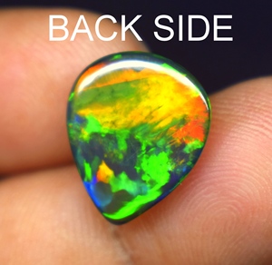 Piedra Preciosa Suelta de Ópalo Natural Multifuego de Alta Calidad, 3.5 CT, Cabujón de 15.9*13.8*3.4 mm para Joyería - Product Image 5