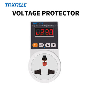 AC220V自動電圧プロテクターソケット調整可能16AパワーサージプロテクターEUソケットプラグ電圧安全冷蔵庫保護 - Product Image 6