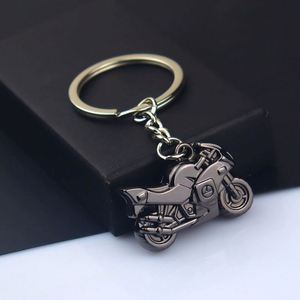Creative <b>Personality</b> Stereo Simulation Heavy Motorcycle Metal <b>Key</b> <b>Ring</b> Men's Car Keychain Gift - Product Image 6
