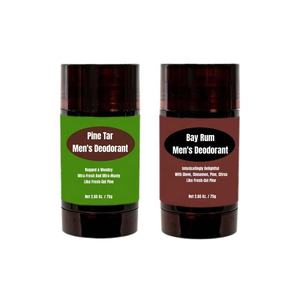 Deodorante naturale ad alte prestazioni a marchio privato <span class=keywords><strong>per</strong></span> uomo deodorante da uomo senza alluminio con probiotici al carbone di Arrowroot in polvere - Product Image 1