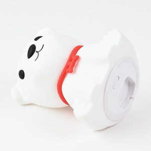 Taikoo phòng ngủ Silicone trẻ em kiểm soát ánh sáng 3 màu sắc có thể sạc lại phòng ngủ đêm đèn dễ thương động vật trẻ em phòng Ánh sáng ban đêm - Product Image 6