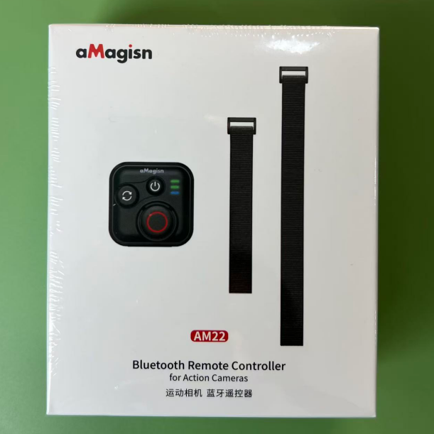 AMagisn Bluetooth Remote Waterproof Mini Smart Controller for Insta360/GoPro/Smartphone
