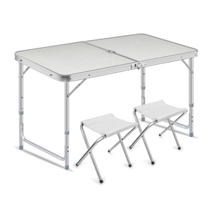 Tavolo Pieghevole in Lega di Alluminio Resistente <span class=keywords><strong>per</strong></span> <span class=keywords><strong>Campeggio</strong></span> e Attività all'Aperto, Portatile con Ganci Laterali, Scrivania Multifunzionale <span class=keywords><strong>per</strong></span> Picnic e Barbecue - Product Image 3