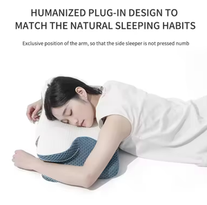 Almohada Cervical Inodora para Aliviar el Dolor de Cuello, Espuma Viscoelástica Ortopédica Ergonómica, Lavable, para Todos los Tipos de Dormir - Product Image 5