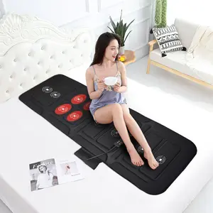 Korea Heated Vibrator Sports Bed Electric Full-Body-Heating Massage Mattress With Massager