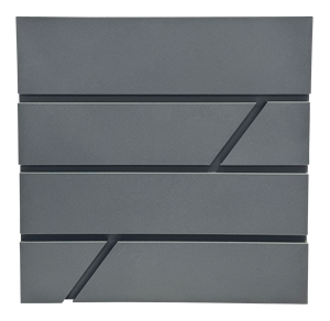 Boîte aux lettres murale en acier verrouillable, résistante aux intempéries, avec <span class=keywords><strong>plaque</strong></span> nominative et serrure à clé indépendante pour la maison - Product Image 4