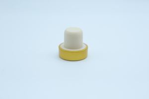 Promosyon alüminyum polimer ahşap üst sentetik mantar şişe tıpası kapak - Product Image 3