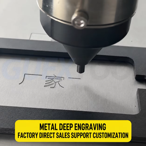 Machine de marquage de plaques signalétiques, machine de gravure sur métal 220V/110V, gravure profonde pour plaques signalétiques en acier, marquage de codes QR et de logos - Product Image 4
