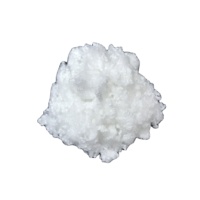 Acolchado de fibra cortada de poliéster de silicio conjugado hueco 3D 7D 15D para material de relleno