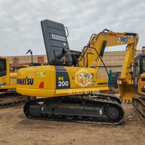 รถขุดตีนตะขาบ Komatsu PC200-8 มือสองคุณภาพสูง เครื่องจักรกลหนักขนาดกลางสำหรับงานดิน - Product Image 2