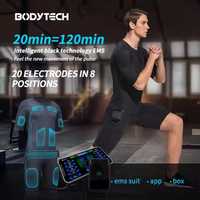 Combinaison EMS Bodytech pour entraînement personnel à domicile, corps entier, application Bluetooth sans fil, 20 minutes