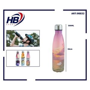 Bouteille de sport Coca-Cola Landscape 500 ml, finition mate - Product Image 3