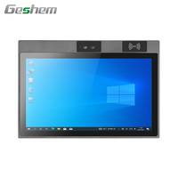 Geshem 17 Inch High Performance J1900 I3 I5 I7 All in One Industrial Panel PC Tanpa Kipas Komputer Terintegrasi Mendukung Win10/Linux