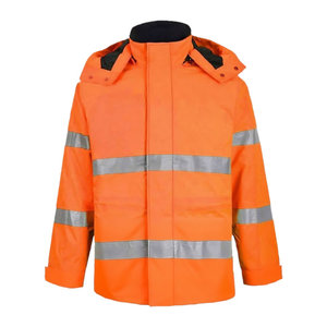 Chaqueta de Seguridad Reflectante para Minero, Chaqueta Impermeable de Alta Visibilidad, Construcción, Alta Visibilidad, Certificado CE - Product Image 3