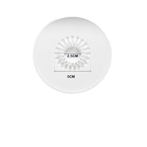 แผ่นรองกันกลิ่นสำหรับท่อระบายน้ำ Rx078 ขนาด 5 นิ้ว รูปวงกลม ทำความสะอาดง่าย แบบกดติดแน่น ใช้กรองเส้นผมในอ่างล้างหน้า - Product Image 1