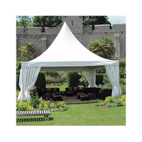 Tente de réception extérieure en aluminium 5x5m, tente de salon professionnel, chapiteau de mariage 6x6m, tentes pagode à vendre, impression sérigraphique, alliage d'aluminium