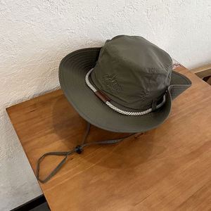 Sombrero de Pesca con Cordón, Diseño de Fábrica, Protección Solar, Impermeable, Transpirable, para Senderismo al Aire Libre, con Logotipo Bordado - Product Image 6
