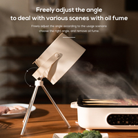 Hotte de table compacte Pluska G07 pour la maison, le camping et les événements en extérieur, idéale pour les plats chauds et les barbecues