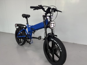 Bicicleta Eléctrica Plegable de Doble Motor, 52V22Ah, Largo Alcance, Neumáticos Gruesos 20*4.0, Hidráulica, para Adultos - Product Image 1