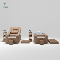 Prix d'usine Fauteuil-lit de spa pour salon, avec dossier réglable, pour lavage de cheveux, soins capillaires, massage des pieds thaïlandais, pédicure et shampoing
