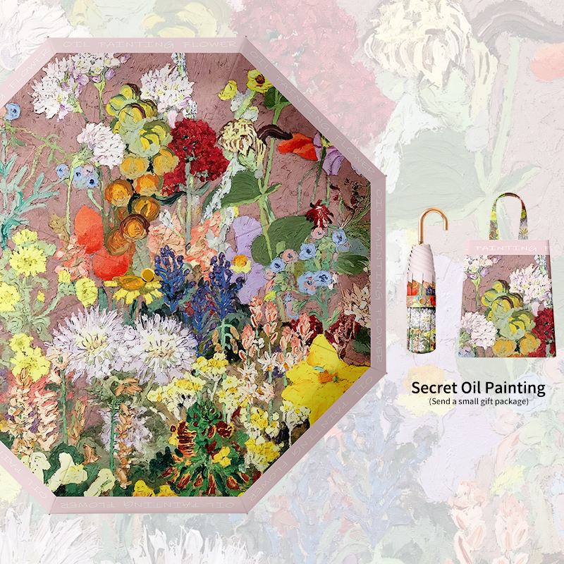 Flowers on a brown background