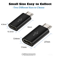 Adaptateur USB C 3.1 OTG convertisseur type c femelle vers Micro usb 3.0 mâle
