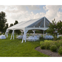 Tente de réception extérieure en PVC TENTCHO, robuste et personnalisée, pour 500 personnes, 10 m x 12 m, idéale pour les événements