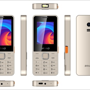 Teléfono Celular para Personas Mayores F236 de Fábrica, Pantalla LCD de 1.77 Pulgadas, Teclado Delgado, Teléfono 2G con Doble SIM, Teléfono GSM para Personas Mayores en Stock - Product Image 5