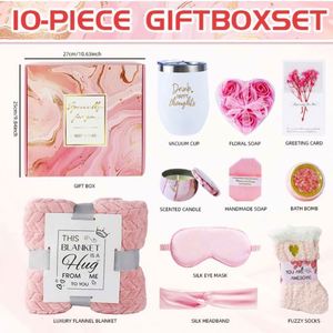 En Stock: Elegante Set de Regalo Promocional de Sal de Baño Rosa de Lujo, Personalizado con Serigrafía, Hecho a Mano en Acero Inoxidable - Product Image 2