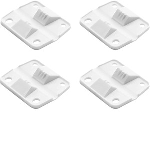 Plastic Hinges For Insulated Boxes <b>White</b> PP Material Surface Mount Durable Minimalist Design 5.7x5 Part Number - Product Image 4