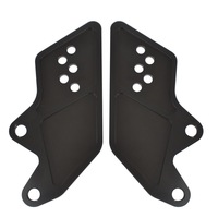 Plaque de repose-jambes en aluminium noir pour moto HONDA Rebel 1100 2021-2026