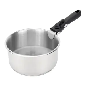 Set di 4 Pentole per Latte con Logo Personalizzabile, Pentole da Cucina con Manico Staccabile - Product Image 4