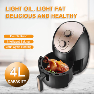 Circulation de l'air Chaleur uniforme 4L 1200W <span class=keywords><strong>Huile</strong></span> saine <span class=keywords><strong>Sans</strong></span> Poulet Bouton mécanique électrique <span class=keywords><strong>Friteuse</strong></span> à air - Product Image 2