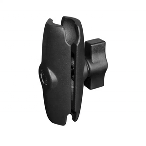 Bras moyen à double prise en plastique compatible avec l'adaptateur de boule de taille B 1 "adapté au <span class=keywords><strong>support</strong></span> de téléphone de voiture VIN-B-9 - Product Image 1