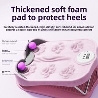 Planche d'étirement pliable en plastique à 18 positions, outil d'inclinaison pour mollets, presse-jambes, avec minuterie intelligente pour le fitness et le remodelage des jambes