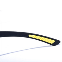 Lunettes de soleil polarisées classiques pour la pêche, accessoires de conduite pour hommes, demi-monture,