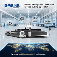 Machine de découpe laser à fibre LF3015CNR pour plaque et tube en acier inoxydable de 10 mm avec source laser Raycus