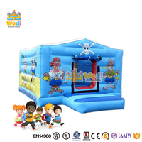 Château gonflable personnalisable en PVC 0,55 mm, sans plomb, non toxique, excellente flexibilité à basse température, garantie 3 ans