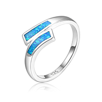 Parure de bijoux de mariée unisexe en argent 925 XYOP, fabrication méticuleuse, bague opale avec incrustation délicate et charme opale arc-en-ciel scintillant