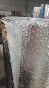 Feuille de bulle industrielle en aluminium revêtue de PE amortissement thermique du bruit pour les bâtiments métalliques véhicules entrepôts froids - Product Image 6