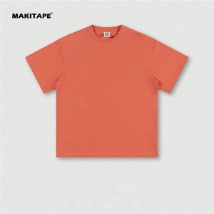 Camiseta de Manga Corta para Hombre, Marca de Moda, Algodón Americano Grueso de 305 g/m², Estampado Juvenil, Modelo S1708 - Product Image 1