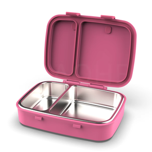 Aohea ODM Boîte à lunch portable de nouvelle conception, compartiments pour l'école, sans BPA, en acier inoxydable - Product Image 1