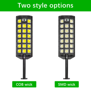 Lampe <span class=keywords><strong>solaire</strong></span> <span class=keywords><strong>de</strong></span> rue 8000Lm, IP65, étanche, LED extérieure, <span class=keywords><strong>avec</strong></span> détecteur <span class=keywords><strong>de</strong></span> <span class=keywords><strong>mouvement</strong></span>, télécommande, pour cour et allée - Product Image 4