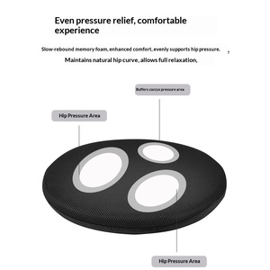 Memory Cotton <strong>Round</strong> <strong>Cushion</strong> for Tatami Chair Floor Stool Dining Table &amp; Chair-Solid Color Polyester - Product Image 2